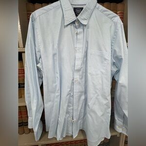 Charles Tyrwhitt Light Blue Micro-Check Dress Shirt